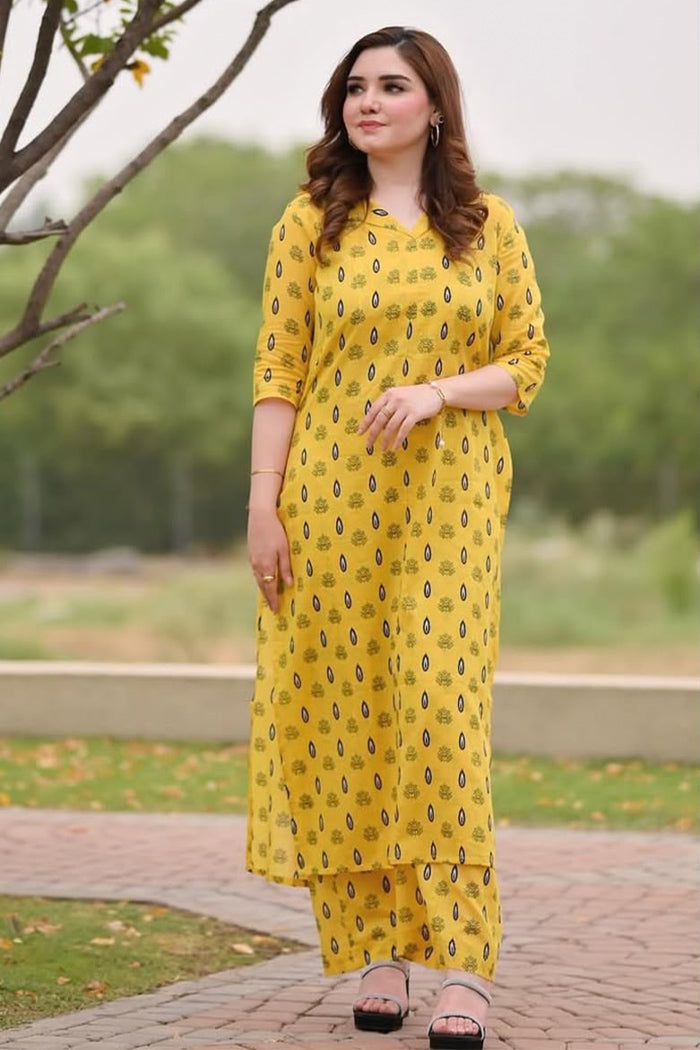 Mustard Latana 2 Piece